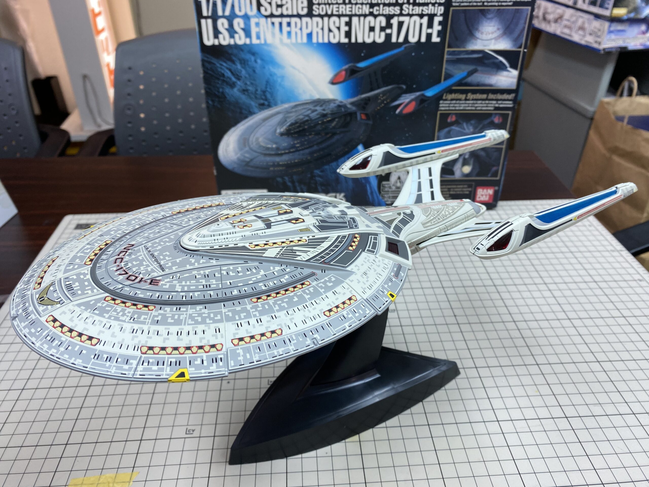 製作代行紹介「バンダイ 1/1700 エンタープライズ Eタイプ NCC-1701-E