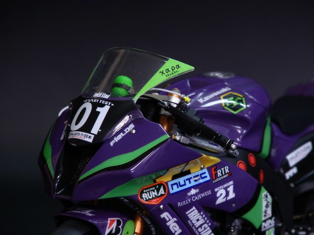 製作代行紹介「フジミ 1/12 エヴァRT 初号機 トリックスター FRTR