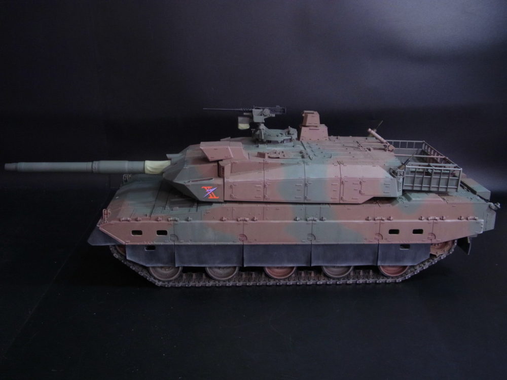 製作代行紹介「タミヤ 1/16 陸上自衛隊 10式戦車 フルオペレーション