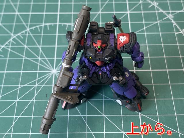 ガンフリブログ | ガンダムアーティファクト 完全塗装 ドム