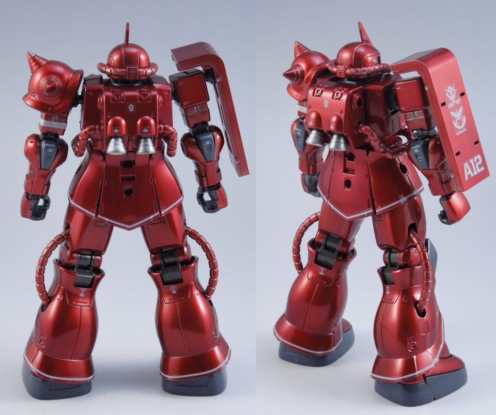 ガンプラ【HGOG シャア専用ザクⅡ 赤い彗星Ver．】レビューその②
