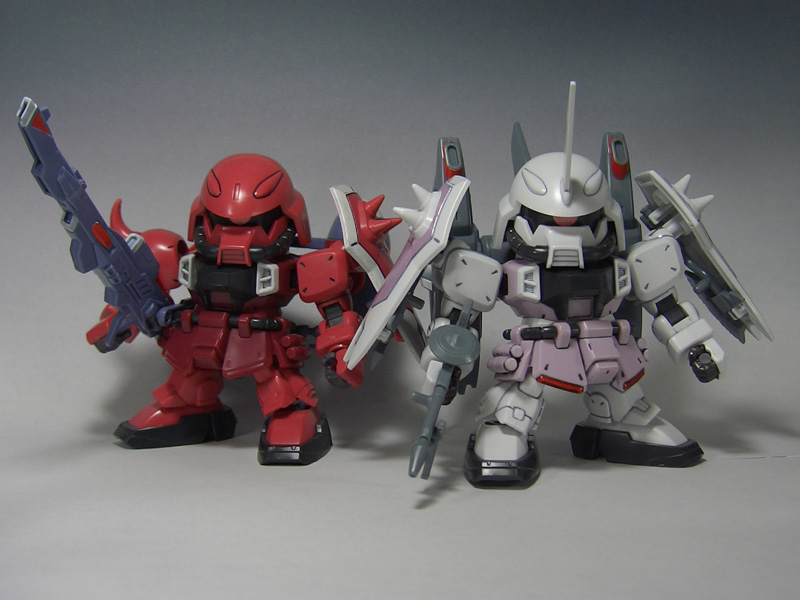 BB戦士 ブレイズザクファントム （レイ・ザ・バレル専用機） 製作