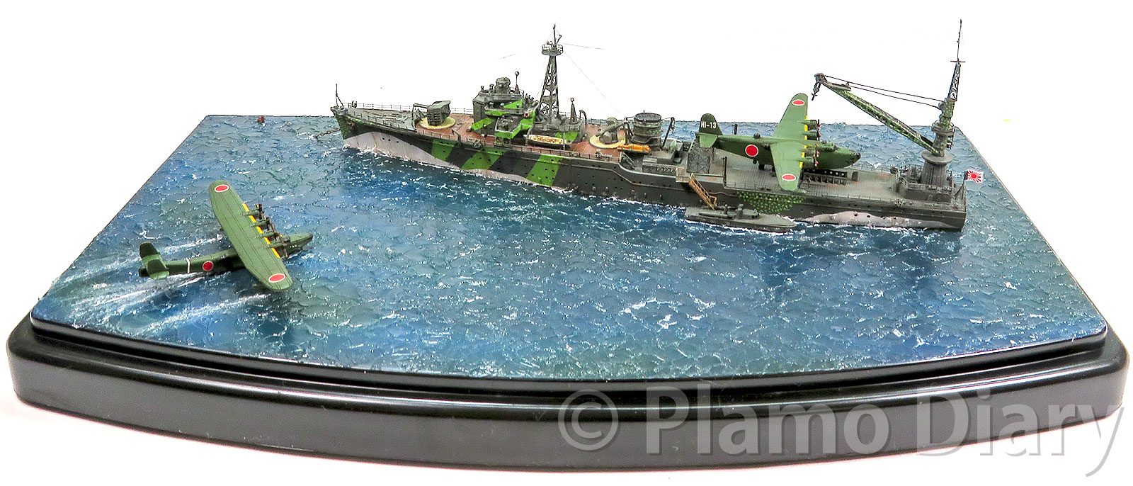 プラモ日記 » 日本海軍・飛行艇母艦秋津洲 その16 完成!!