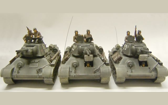 プラモ日記 » ソビエト・T34/76戦車1943年型 その6 完成!!