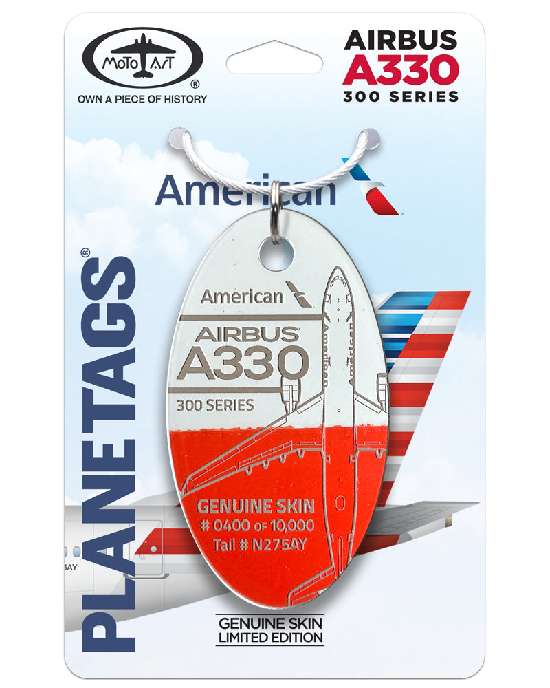 American Airlines® A330 – MotoArt PlaneTags