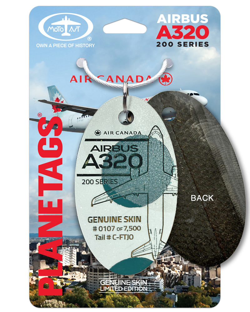 Air Canada® A320®- C-FTJO – MotoArt PlaneTags