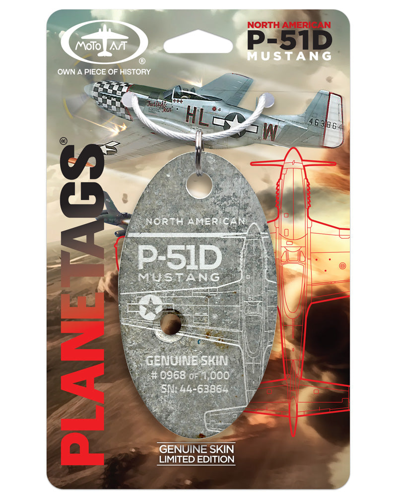 North American P-51D Mustang - 44-63864 – MotoArt PlaneTags