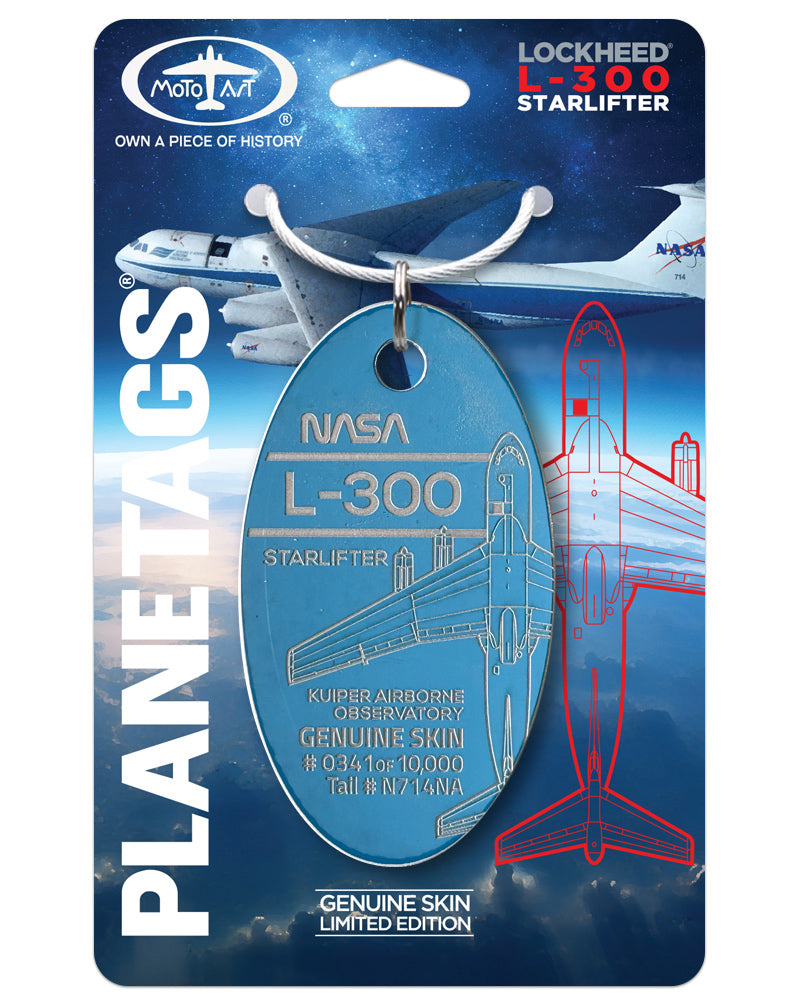 L-300 STARLIFTER-N714NA – MotoArt PlaneTags