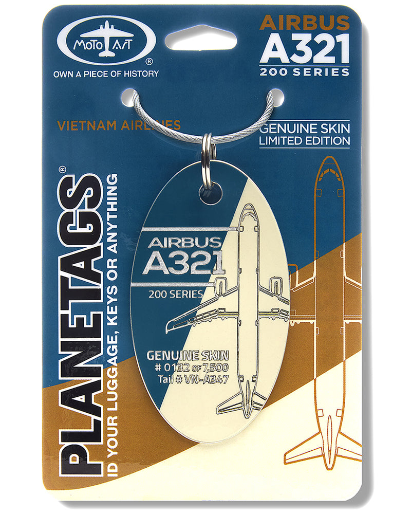 ベトナム航空 エアバス A321-200 - PLANETAGS TAIL #VN-A347 – MotoArt