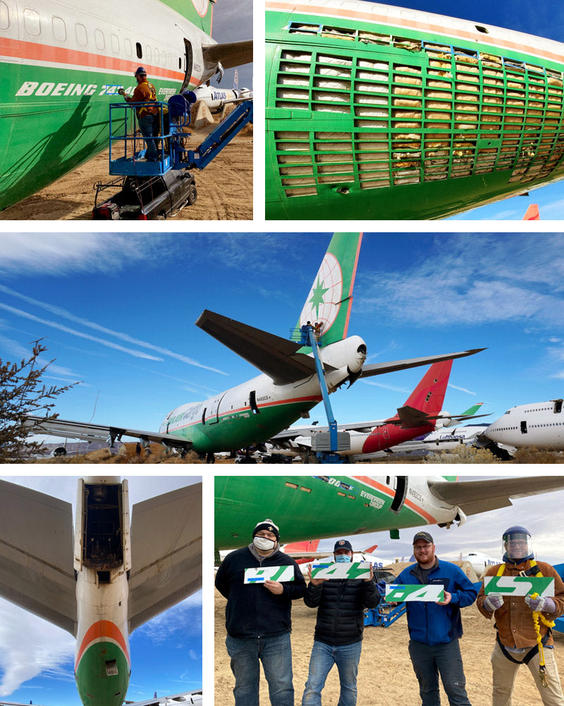 エバーボーイング 747-400 - プラネタグテール #B-16462 – MotoArt