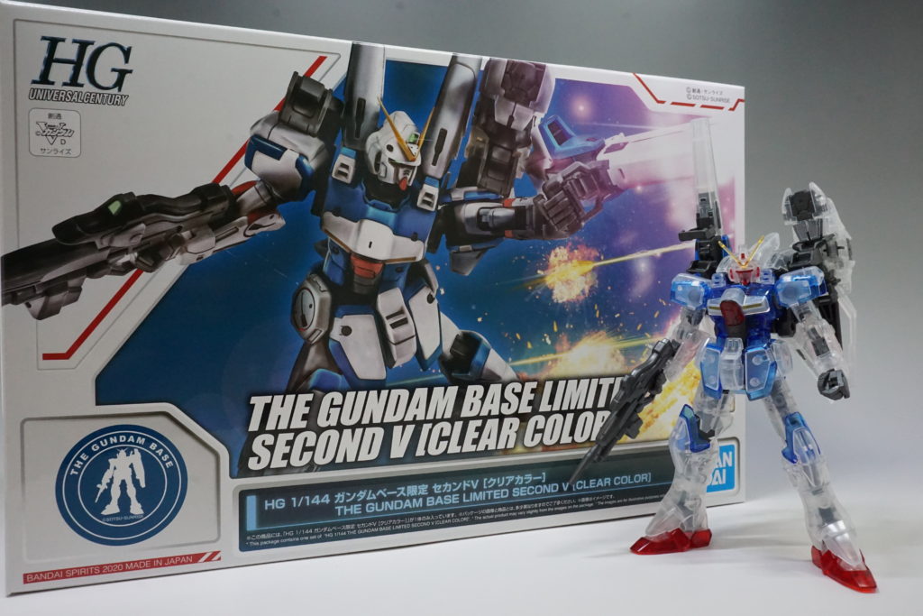 ガンダムベース限定】セカンドV[クリアカラー] レビュー | プレナム速報