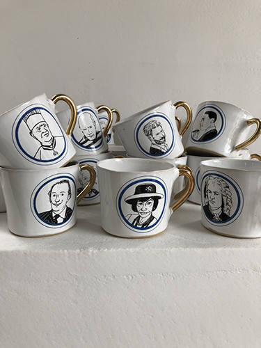 Kühn Keramikのポートレートマグが入荷しました | お知らせ | Plume d