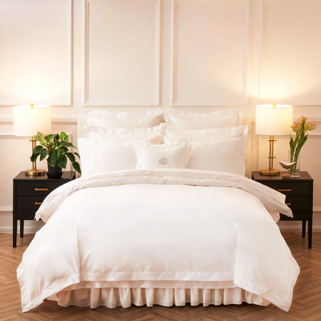 ホテルライクインテリア】掛け布団カバー 400TCコットンサテン | +CASA