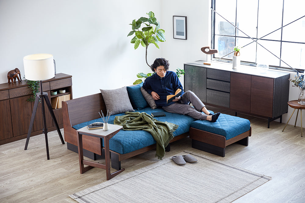 モーブル ごろ寝ソファ200 ドロシーⅡ dorothyⅡ | +CASA [プラス