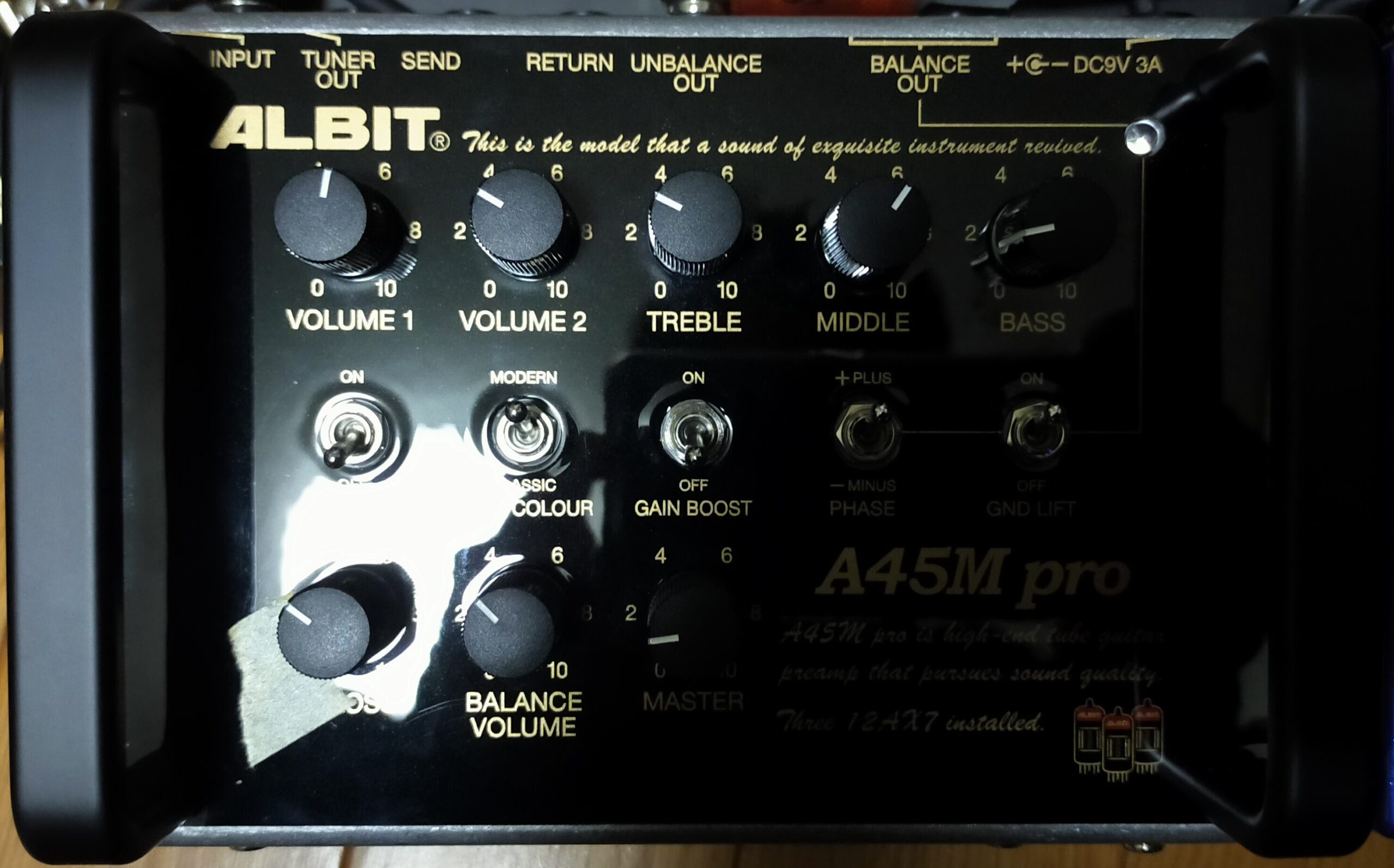 レビュー】ALBIT A45M pro 真空管プリアンプ | Kemperman-ケンパーマン