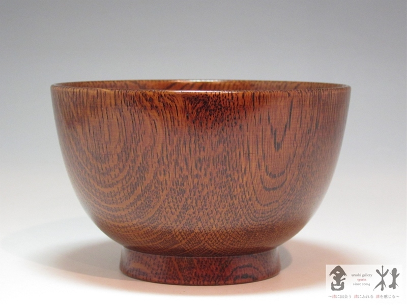 工房千樹 佐竹康宏作 百楽椀 楢 114×71mm 350cc