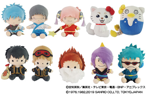 キデイランド5店舗で『銀魂 × Sanrio characters(サンリオ