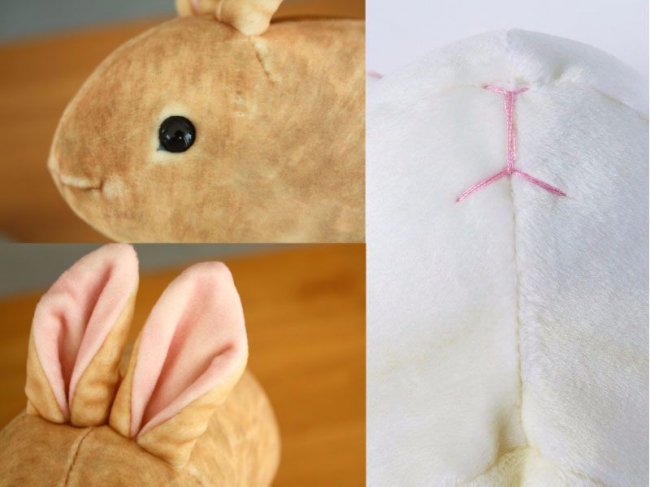 うさぎを飼っている気分の収納ケース」と「夢のようななで心地！ もっ