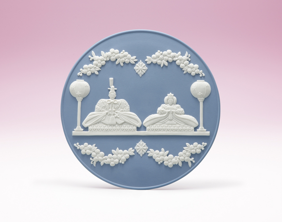 桃の節句を祝う「ジャスパー 雛(ひな)ドール プレート」が数量限定で