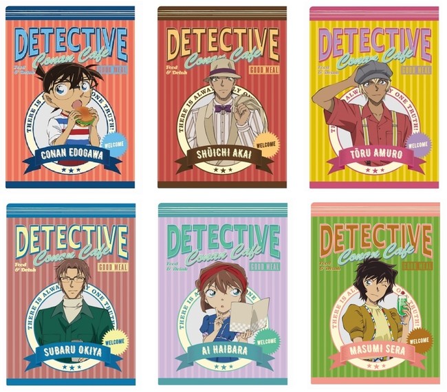 東京・大阪・名古屋・札幌4都市7会場で「名探偵コナンカフェ」期間限定