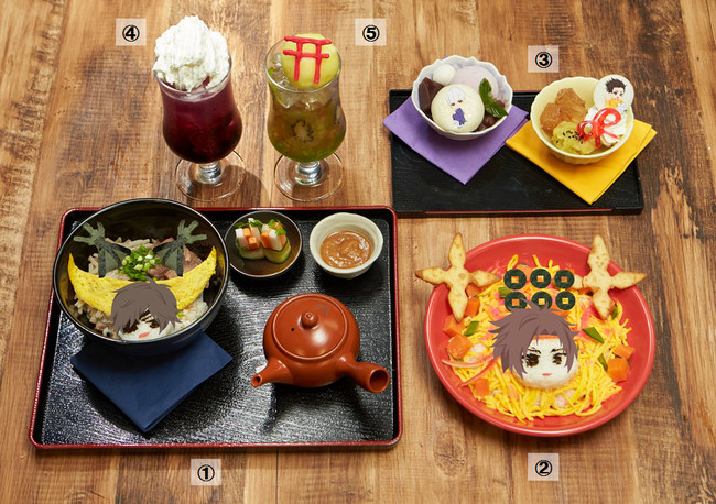 カプコンカフェ 池袋店『戦国BASARA 15周年』コラボメニューを大公開