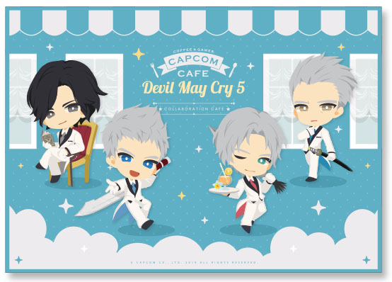 カプコンカフェ 池袋店『デビル メイ クライ5』 コラボメニューを大