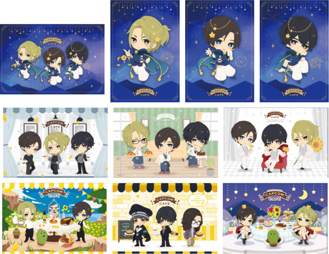 カプコンカフェ イオンレイクタウン店「囚われのパルマ」シリーズ