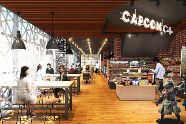 カプコンカフェ×『デビル メイ クライ 5』アメリカンレトロな描き