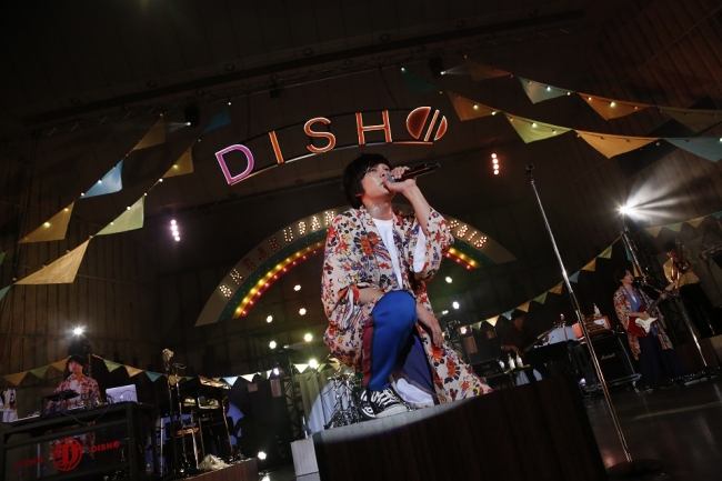 今年もDISH//が野音に帰ってきた！3年連続の日比谷野音は雨もあがり超