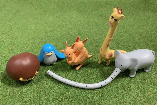 新商品】部分的に6割増になったシュール&キュートな新感覚フィギュア