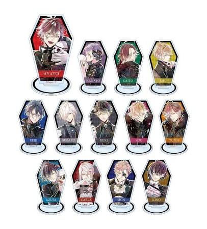 DIABOLIK LOVERS』のトレーディング Ani-Art 缶バッジ ＜死の祝祭