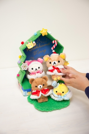 リラックマがクリスマスツリーに!? リラックマ「森のクリスマスツリー