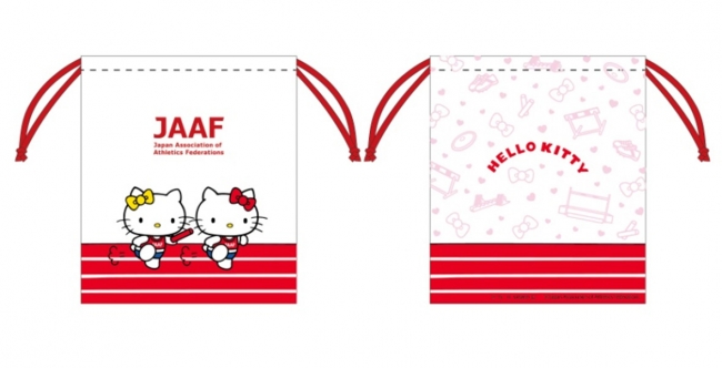 日本陸上競技連盟（JAAF）×ハローキティ」初コラボオリジナルグッズ
