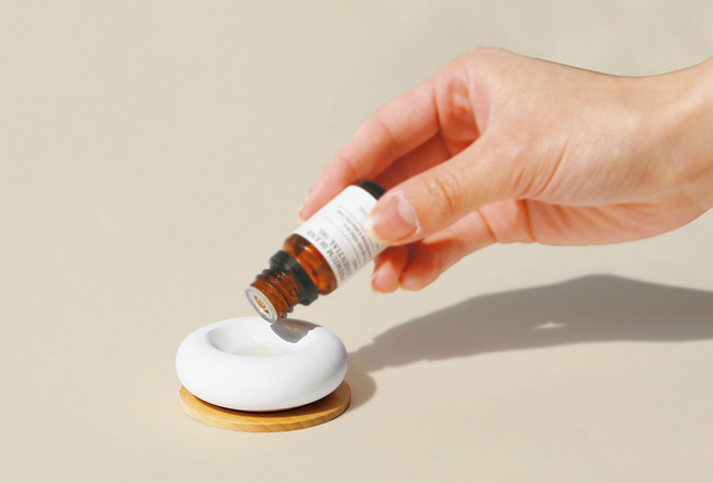 アロマストーンディフューザー どんな場所にも馴染むシンプルな