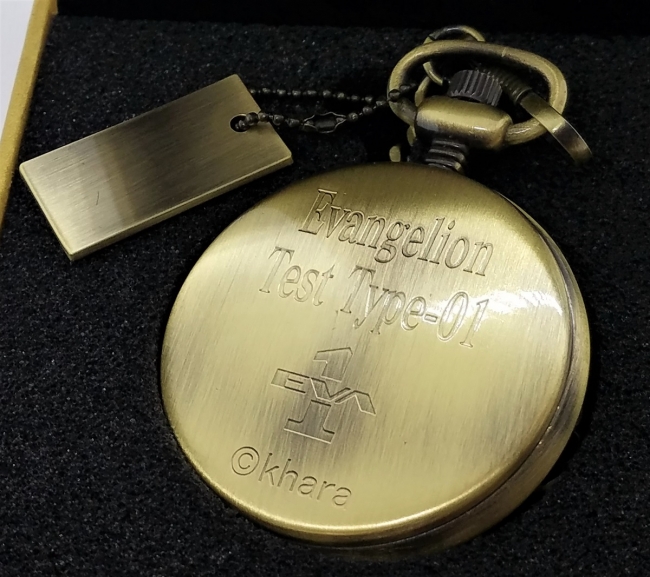 限定生産500個】エヴァンゲリオン 懐中時計（初号機） を予約販売