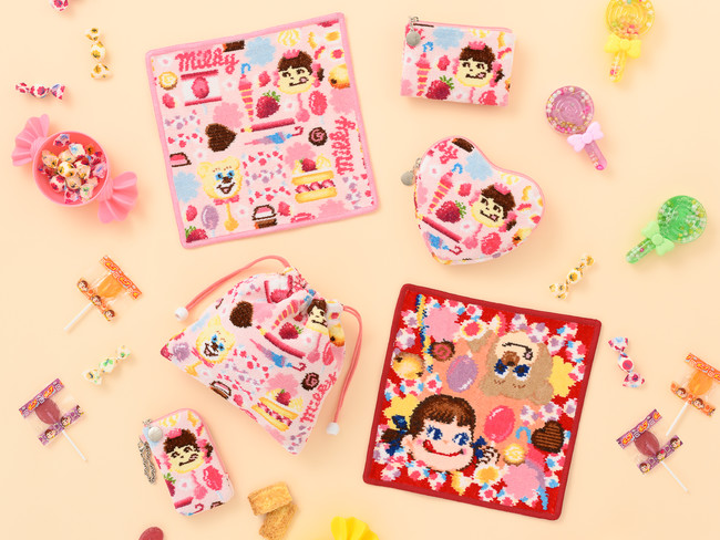 不二家のペコちゃんとフェイラーのギフトコンセプトショップLOVERARY