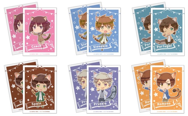 ねこ耳姿の描きおろしイラストが登場！『アニメ「ヘタリア World