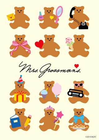 みんな大好き！人気ステッカーブランド『Mrs. Grossman's(ミセス