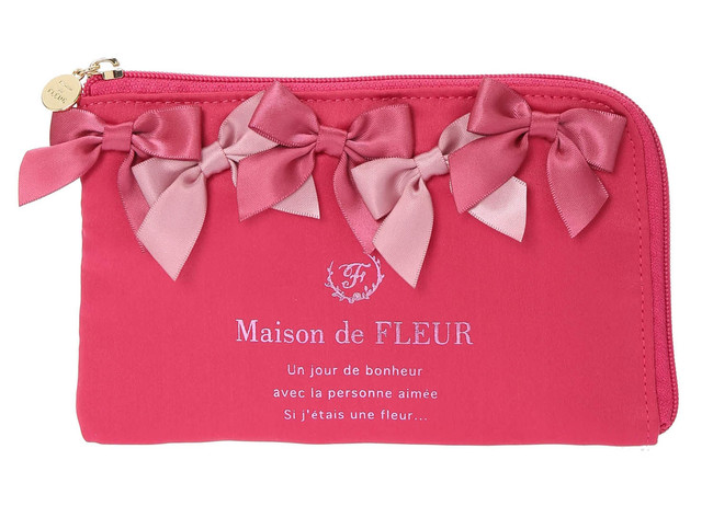 Maison de FLEUR『PINK MANIA』からバレンタイン仕様のマスクポーチが