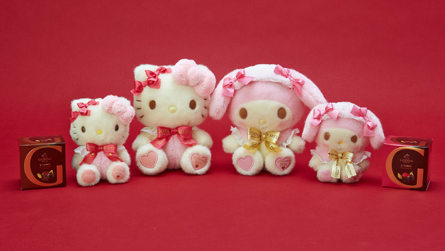 GODIVAとサンリオとのバレンタイン向けスペシャルギフト！「GODIVA