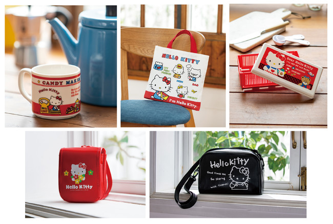 創刊号はハローキティのデビューアイテム“プチパース”を再現した