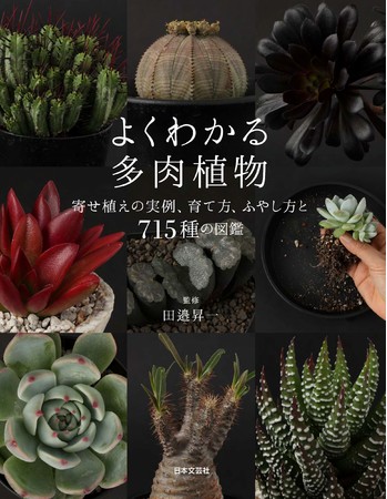 初心者から愛好者まで、楽しい多肉植物ライフを約束する『よくわかる