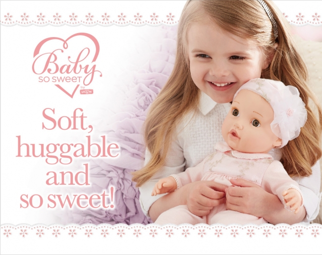 日本トイザらス、プレミアムな赤ちゃんドールのシリーズ『Baby So