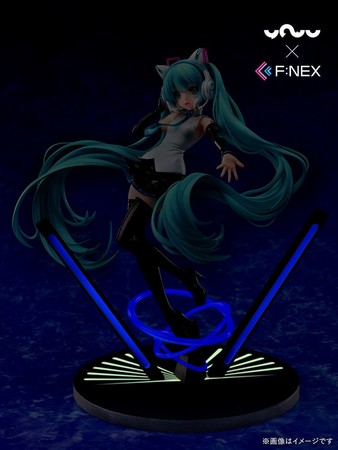 初音ミク 猫耳ヘッドフォンVer. 1/7スケールフィギュア』がホビーEC