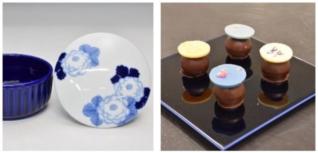 FUKAGAWA SEIJI 1894 ROYAL KILN&TEA」、店内で使用できる深川製磁の