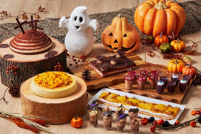 ハロウィンモチーフや秋の素材を使ったスイーツが勢ぞろい「ハロウィン