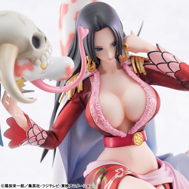 ワンピース」“海賊女帝”ボア・ハンコックを全高約230mmで魅力的に立体