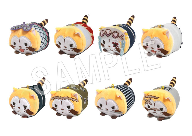 鬼滅の刃』×『あらいぐまラスカル』より、柱のキャラクター達が「もち