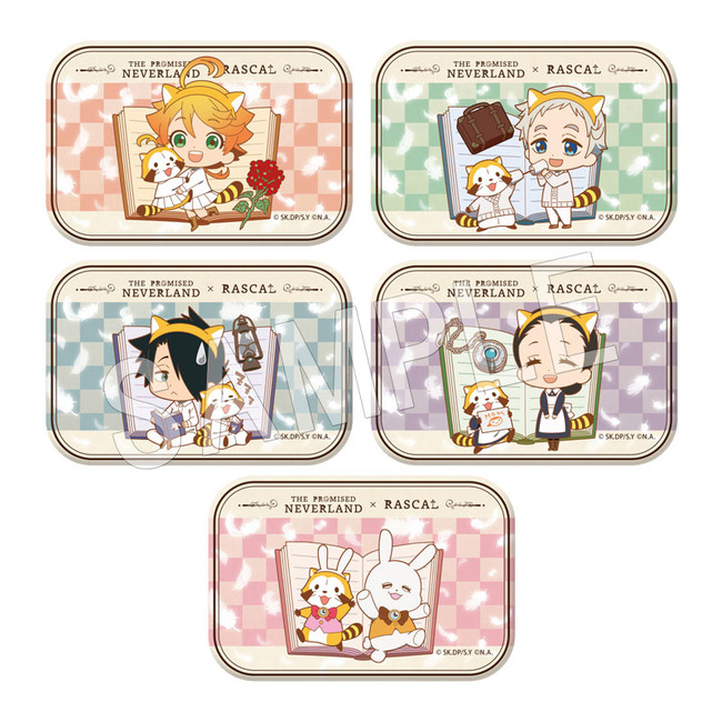 約束のネバーランド』×『あらいぐまラスカル』のコラボが実現