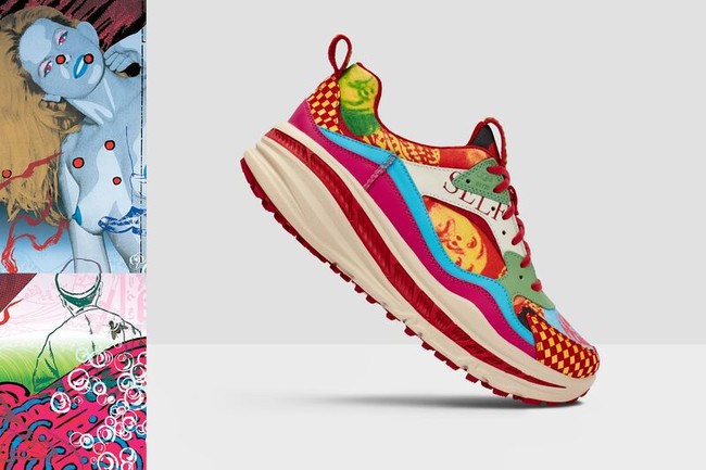 UGGより、日本人アーティスト横尾忠則の作品をデザインに落とし込んだ